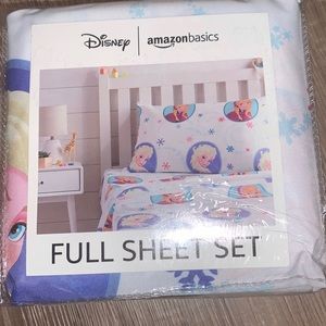 Disney | Bedding | New Disney Frozen Princess Elsa Queen Elsa Sheet Set Full Size Bedding Pillow ...